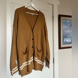 & Layered Women’s Oversized Cardigan Sweater